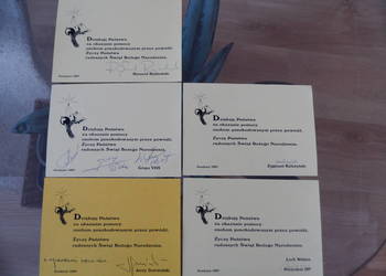 Autografy : Wałęsa, Rynkowski, VOX, Kałużyński, Dziewulski. Oryginały z 199