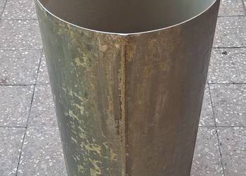 Rura stalowa 400 x 2,5 mm - walec przepust zbiornik grill kominek koza