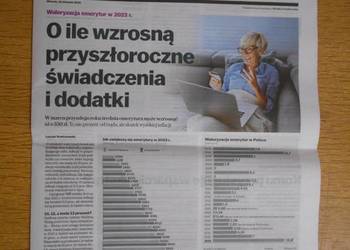 Emerytury i renty 2022-2023 - Gazeta Wyborcza