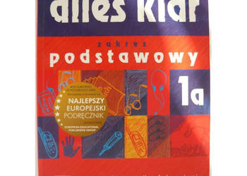 Alles Klar Zakres podstawowy 1a Podręcznik z ćwiczeniami