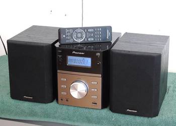 Wieża Pioneer pilot CD USB mp-3 AUX kolumny sprawna. DOSTAWA