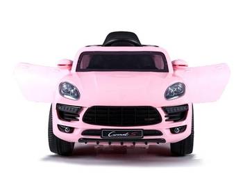 Auto samochód na akumulator PORSCHE CORONET S jeep SUV jeździk autko róż