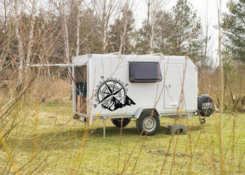 Everest minikemping teardrop mała kempingowa jak Hobby Beach