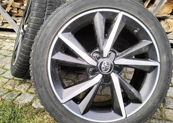 Alufelgi Toyota 17 z oponami zima