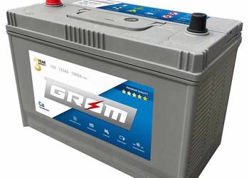 Akumulator GROM Premium 12V 125Ah 1000A CAT