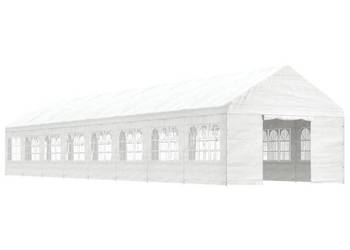 Namiot ogrodowy z dachem biały 1784x408x322 m polietylen WM-3155492