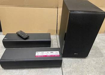 Zestaw kina domowego podwójny soundbar i subwoofer LG SJ7(B0) Czarny