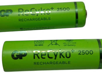 Akumulator GP AA 1,2V, 2450mAh, 2szt. stan nieznany (Elektro)