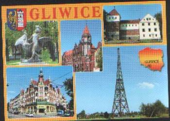 Kart. Poczt.  Gliwice Widoki  1999 **