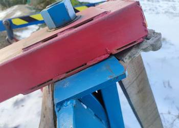 Masywny pług obrotowy do śniegu hydrauliczny