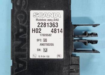 Sterownik DAU MUTEBOX 2281363 Scania R Euro 6