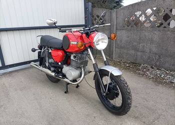 MZ TS 250 po renowacji zarejestrowana