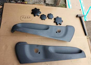 FORD MONDEO MK2  OSŁONA FOTELA PRAWA + LEWA  POKRĘTŁO DEGULACJI FOTELA