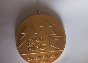 Medal "Grand Prix Polonia" Zagórze Śląskie 1989r.