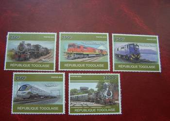 Togo 2010 MNH Transport Kolej Pociągi Lokomotywy