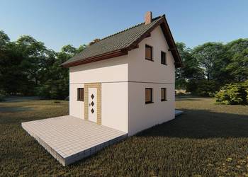 Projekt domu ZG111l - na zgłoszenie bez pozwolenia