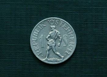 AUSTRIA - 1 szyling, 1946r