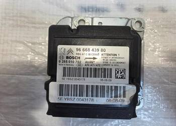 MODUŁ SENSOR AIRBAG 9666843980 PEUGEOT 207