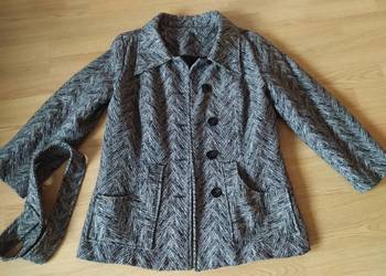 Płaszcz kurtka w sosenkę 42 40