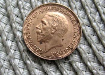 Wielka Brytania 1 Farthing 1936r