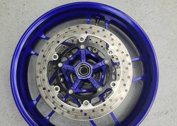 YAMAHA MT 09 MT-09 MT09 21-24 FELGA PRZÓD PRZEDNIA TARCZE TARCZ idealna