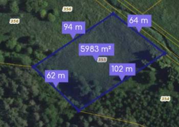 Sprzedam łąkę o numerze 355 w Rudzie Żurawieckiej