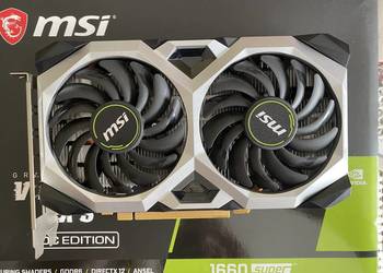 Karta graficzna MSI GEFORCE GTX 1660 Super 6GB Ventus XS OC