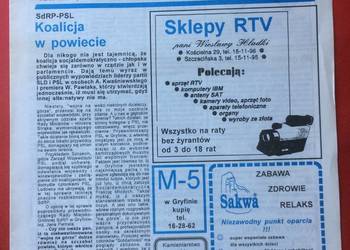 ( 466. ) Tygodnik Echo Gryfina I Okolic