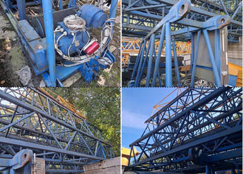 Syndyk sprzeda 4 żurawie wieżowe