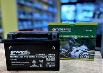 Akumulator motocyklowy 12V 8Ah 130A L+  GROM GTX9-BS