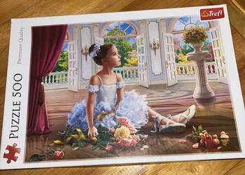 puzzle 500 baletnica kompletne