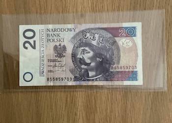 Banknot 20 zl Boleslaw Chrobry 2016