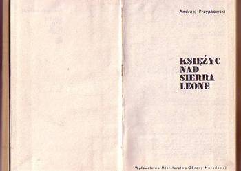 (6224) KSIĘŻYC  NAD SIERRA LEONE – ANDRZEJ PRZYPKOWSKI