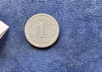 Stare monety 1 fenig 1917 NIemcy Stare monety 1 fenig 1917 NIemcy