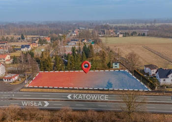 Teren inwestycyjny przy DK 81 Wisła – Katowice