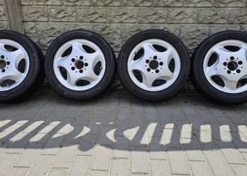 Komplet kół Mercedes A Klasa W168 / Vaneo 195/55 R15 5x112 – gotowe do jazd