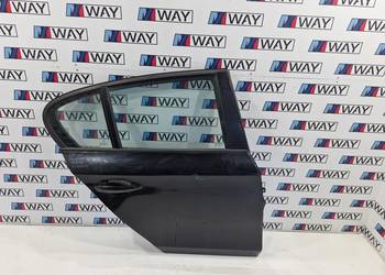 BMW E87 DRZWI PRAWY TYŁ TYLNE 475 BLACK SAPHIRE