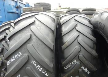 2x Opona używana rolnicza 650/65R42 MICHELIN 2000zł(szt.) W3450 2x Opona używana rolnicza 650/65R42 MICHELIN 2000zł(szt.) W3450