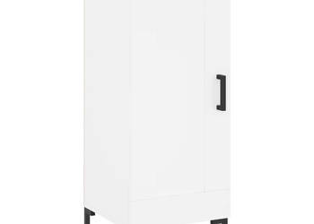 Szafka biała 345x34x90 cm materiał drewnopochodny WM-830444