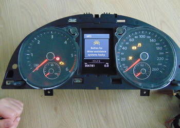 licznik zegary kolor diesel vw passat b7 b6 cc europa