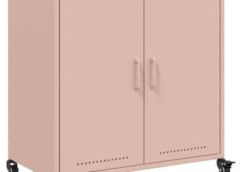 Szafka różowa 685x39x72 cm stal WM-846657