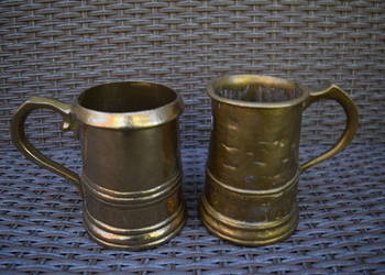 Kufle Mosiężne Antyczne*Wysokość 15 cm * Okazja * Olsztyn * Wysyłka