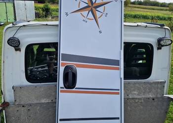 Camper Kamping drzwi 195 X 60 KPL z ramą BDB ORG