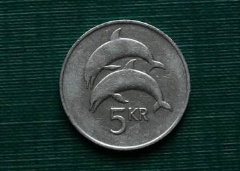 ISLANDIA - 5 koron, 1987r