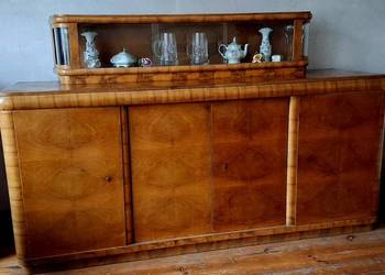 Kredens z nadstawka art deco 1930 rok Piekny