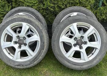 Koła alufelgi opony zimowe oryginał Audi roz. 205/55/R16