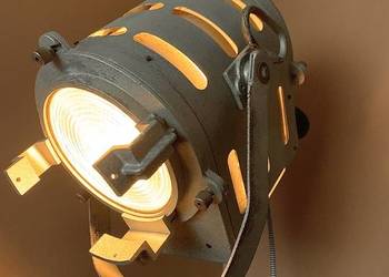 Zabytek lampa teatralna PRL Vintage zestaw 1963r