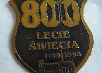 Świecie 800 lecie - odznaka okolicznościowa