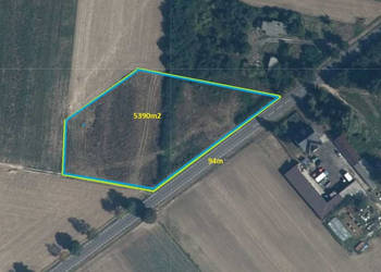 Ogłoszenie działka 5390m2 Raczków