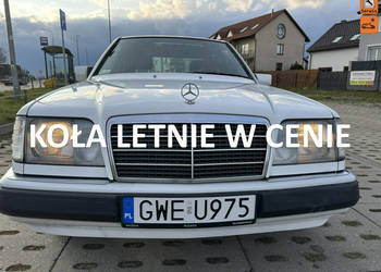Mercedes W124 2,0d, stan niespotykany, szyberdach, drugie koła, długie opł…
